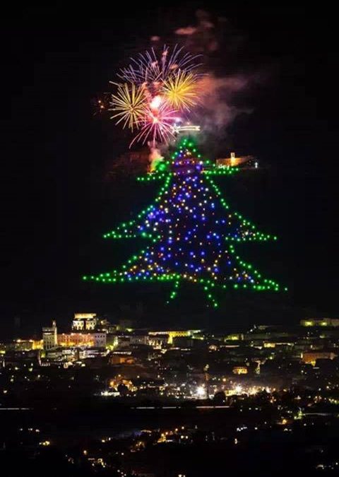 Gubbio – l’albero di Natale