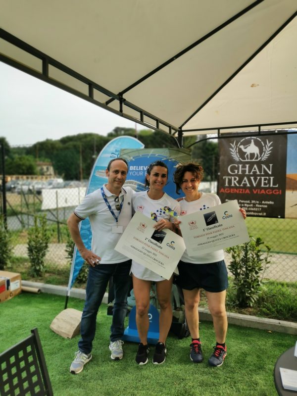 Vincitrici torneo Padel