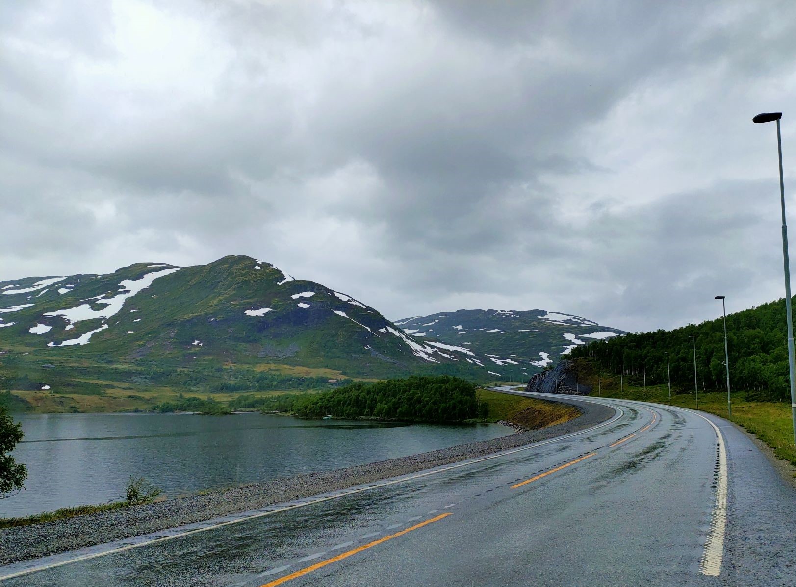 stada di montagna in Norvegia