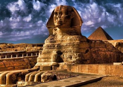 Sfinge di Giza in Egitto